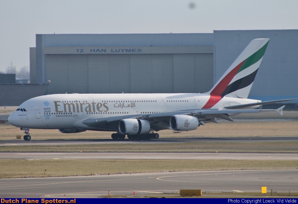 A6-EDR Airbus A380-800 Emirates by Loeck V/d Velde
