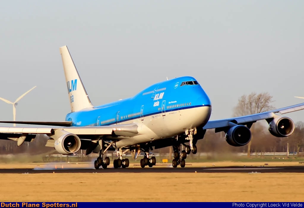 PH-BFP Boeing 747-400 KLM Asia by Loeck V/d Velde