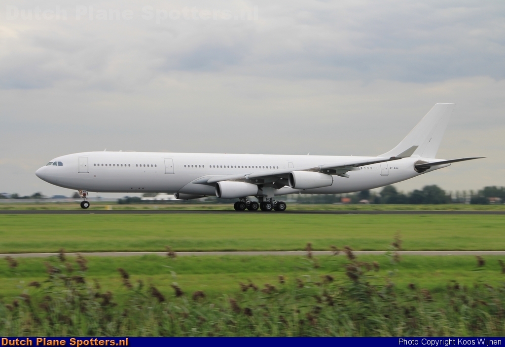 A7-AAH Airbus A340-300 Qatar Amiri Flight by Koos Wijnen