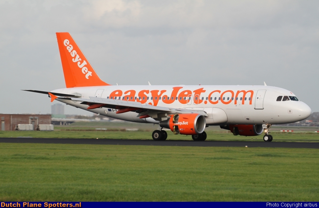 G-EZFS Airbus A319 easyJet by airbus