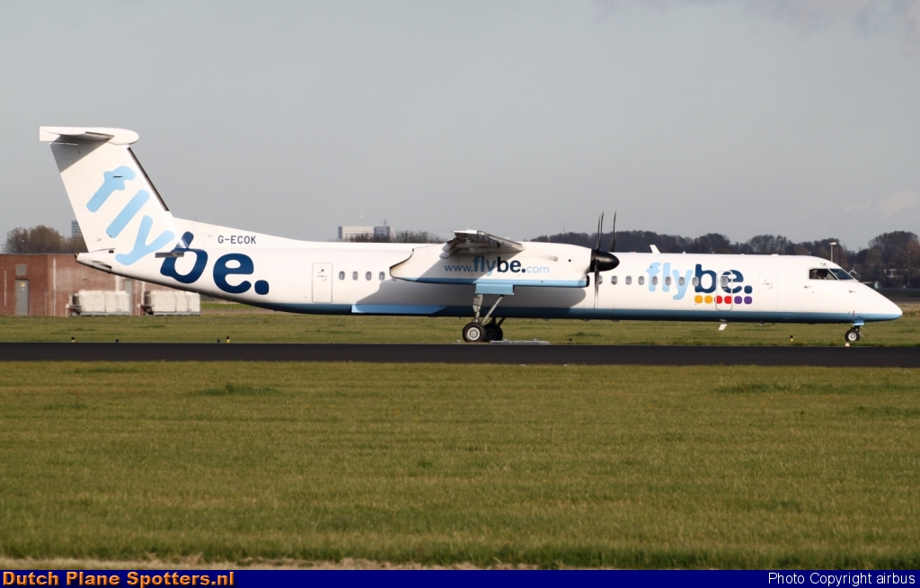 G-ECOK Bombardier Dash 8-Q400 Flybe by airbus