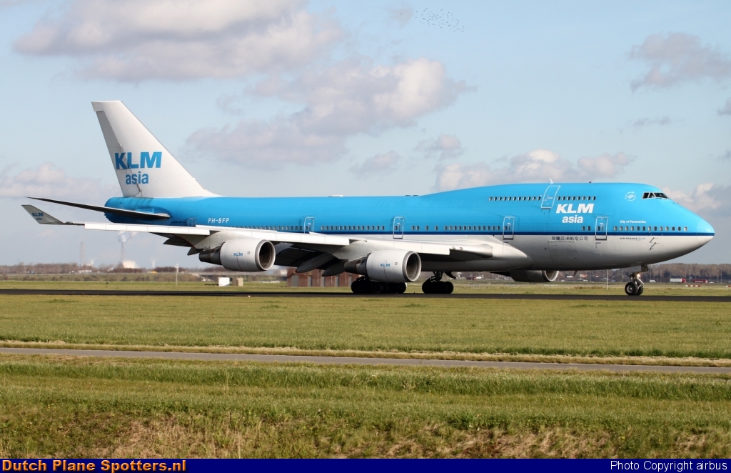 PH-BFP Boeing 747-400 KLM Asia by airbus