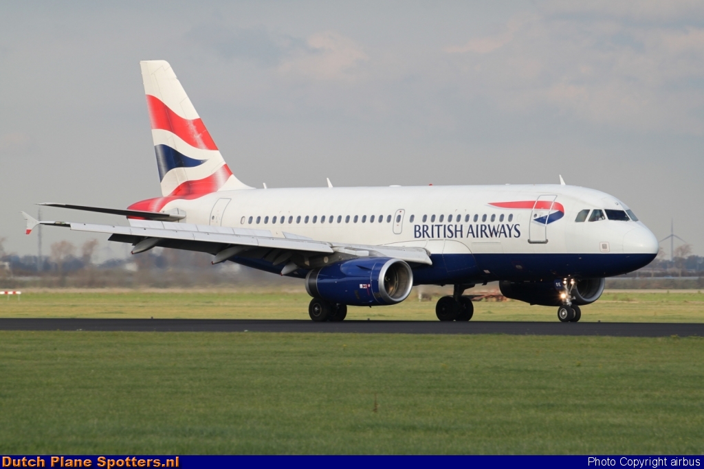 G-EUOE Airbus A319 British Airways by airbus