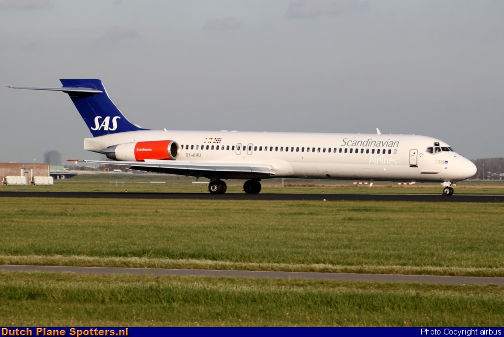 OY-KHU McDonnell Douglas MD-87 SAS Scandinavian Airlines by airbus