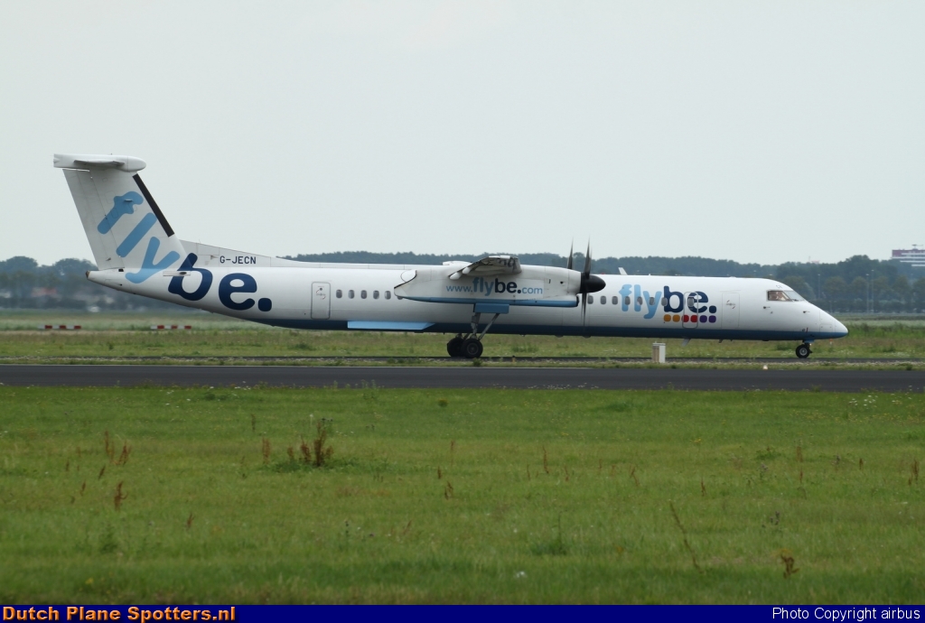 G-JECN Bombardier Dash 8-Q400 Flybe by airbus