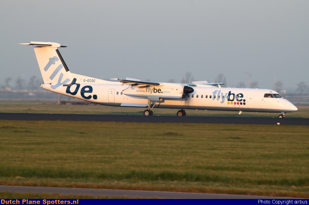 G-ECOC Bombardier Dash 8-Q400 Flybe by airbus
