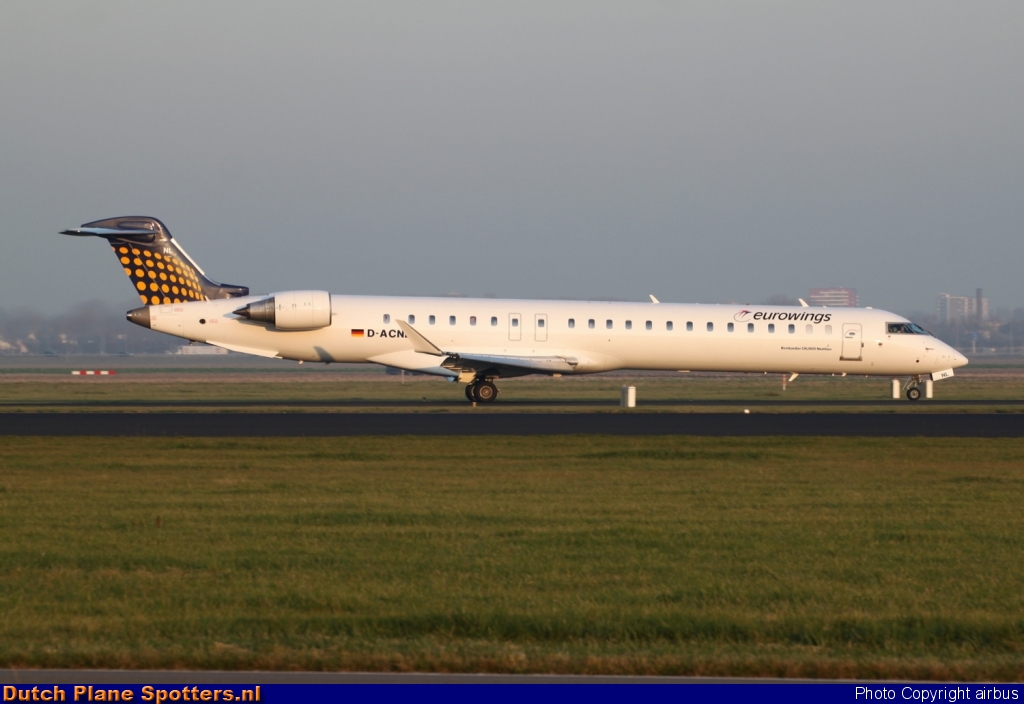D-ACNL Bombardier Canadair CRJ900 Eurowings by airbus