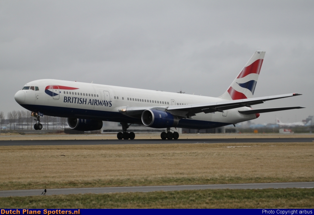 G-BZHB Boeing 767-300 British Airways by airbus