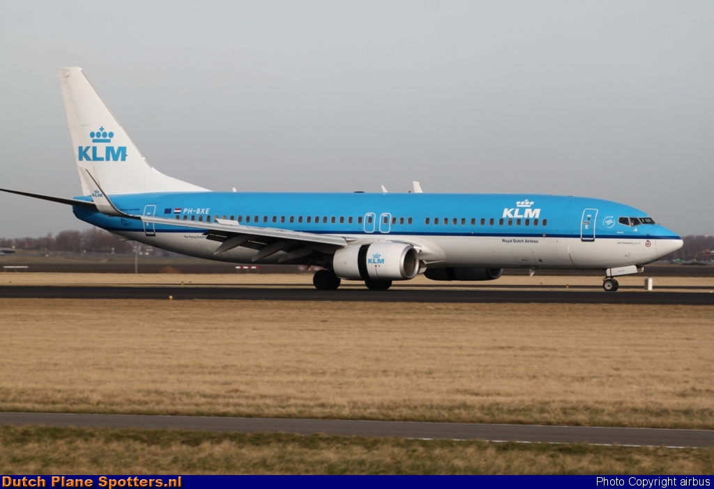 PH-BXE Boeing 737-800 KLM Royal Dutch Airlines by airbus