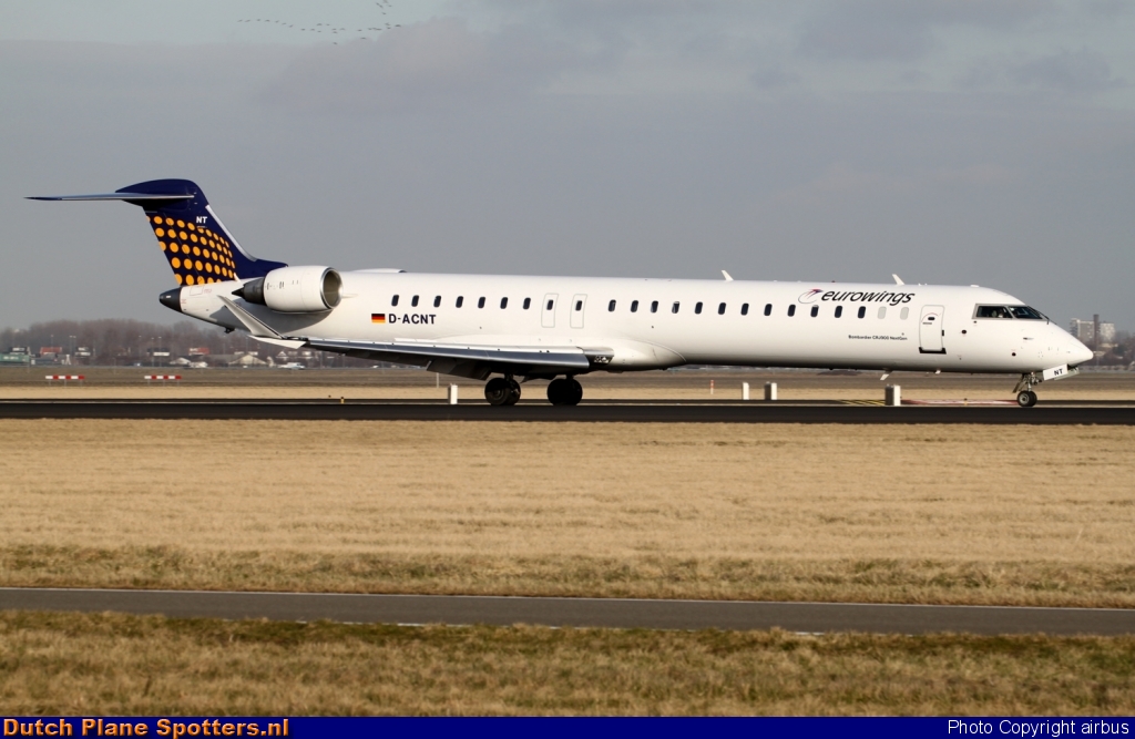 D-ACNT Bombardier Canadair CRJ900 Eurowings by airbus