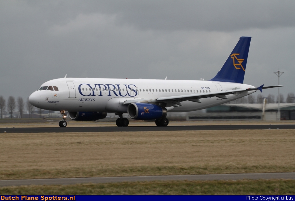 5B-DCG Airbus A320 Cyprus Airways by airbus