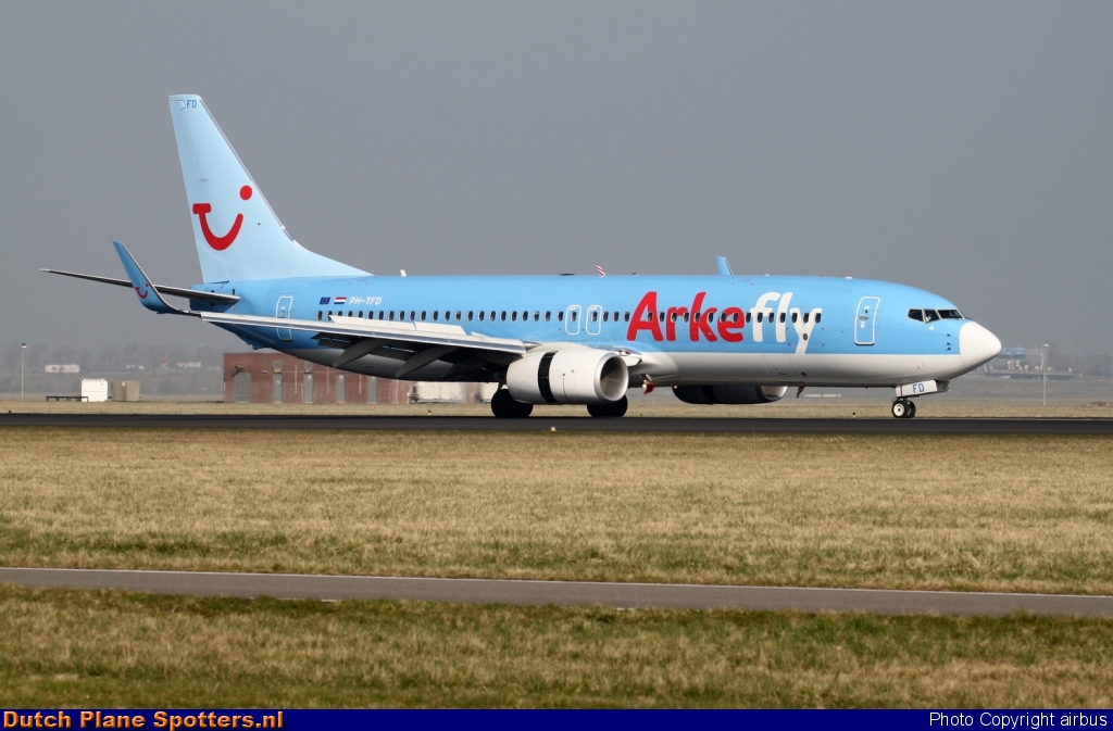 PH-TFD Boeing 737-800 ArkeFly by airbus