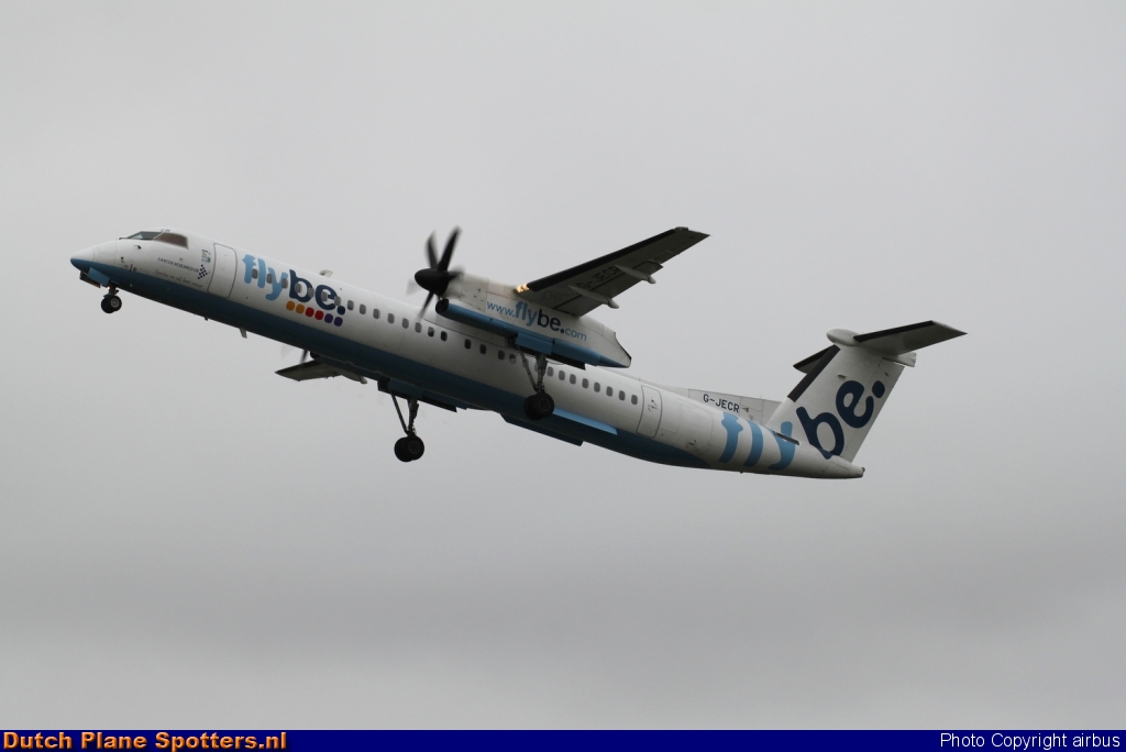 G-JECR Bombardier Dash 8-Q400 Flybe by airbus