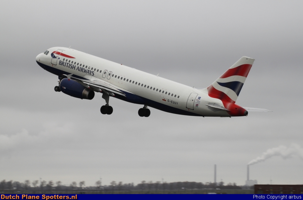 G-EUUY Airbus A320 British Airways by airbus