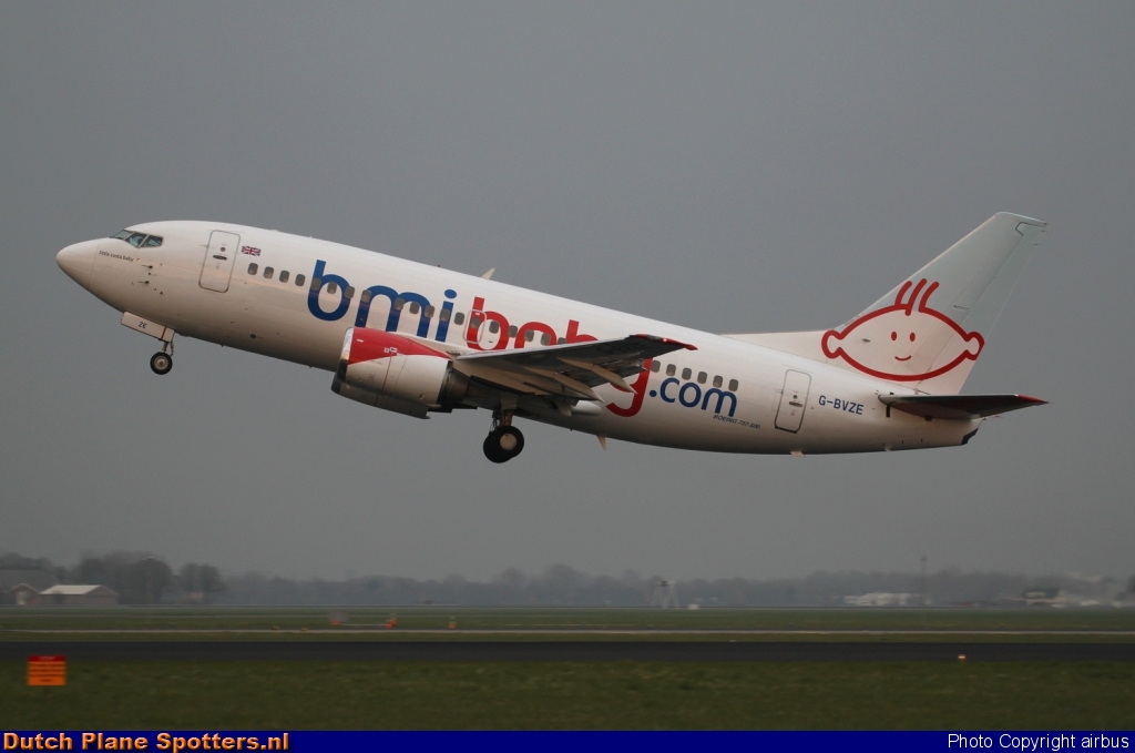 G-BVZE Boeing 737-400 BMI Baby by airbus