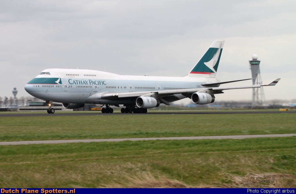 B-HUI Boeing 747-400 Cathay Pacific by airbus