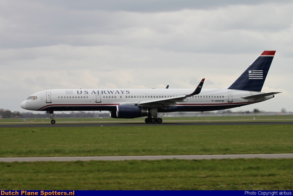 N935UW Boeing 757-200 US Airways by airbus
