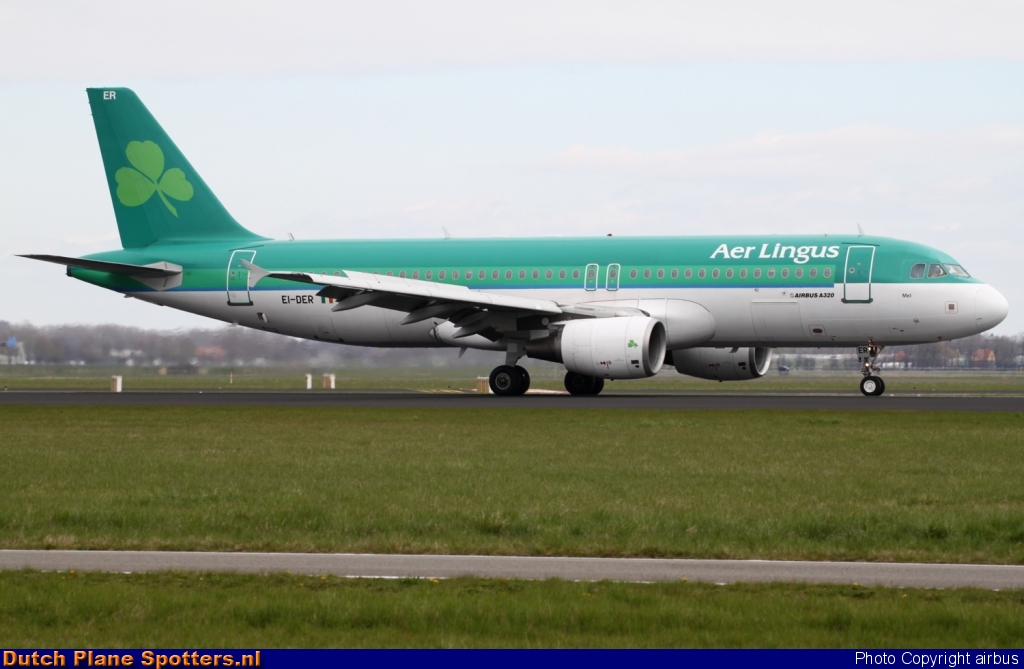 EI-DER Airbus A320 Aer Lingus by airbus