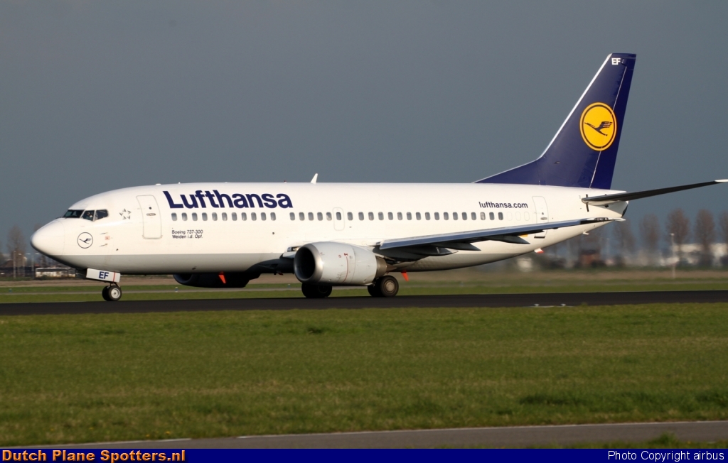 D-ABEF Boeing 737-300 Lufthansa by airbus