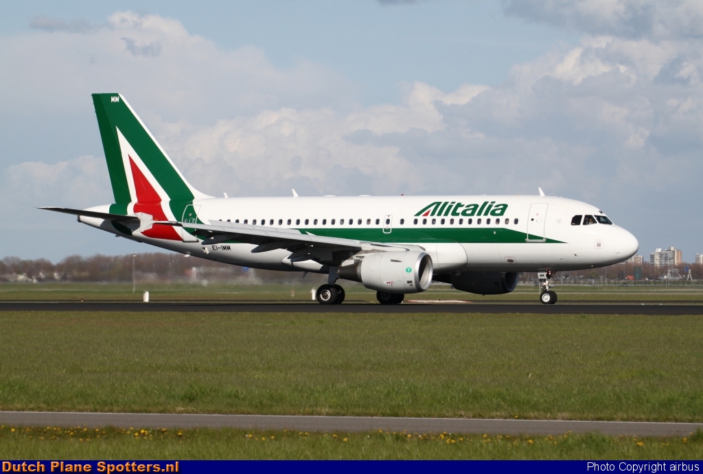 EI-IMM Airbus A319 Alitalia by airbus