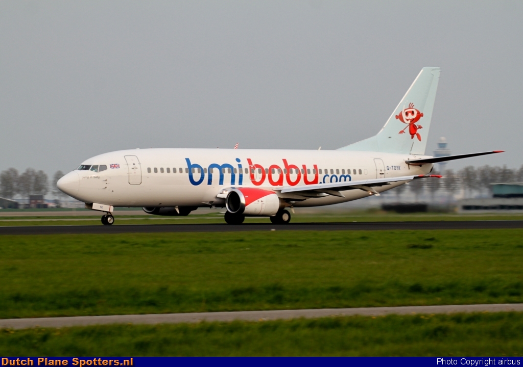 G-TOYK Boeing 737-300 BMI Baby by airbus