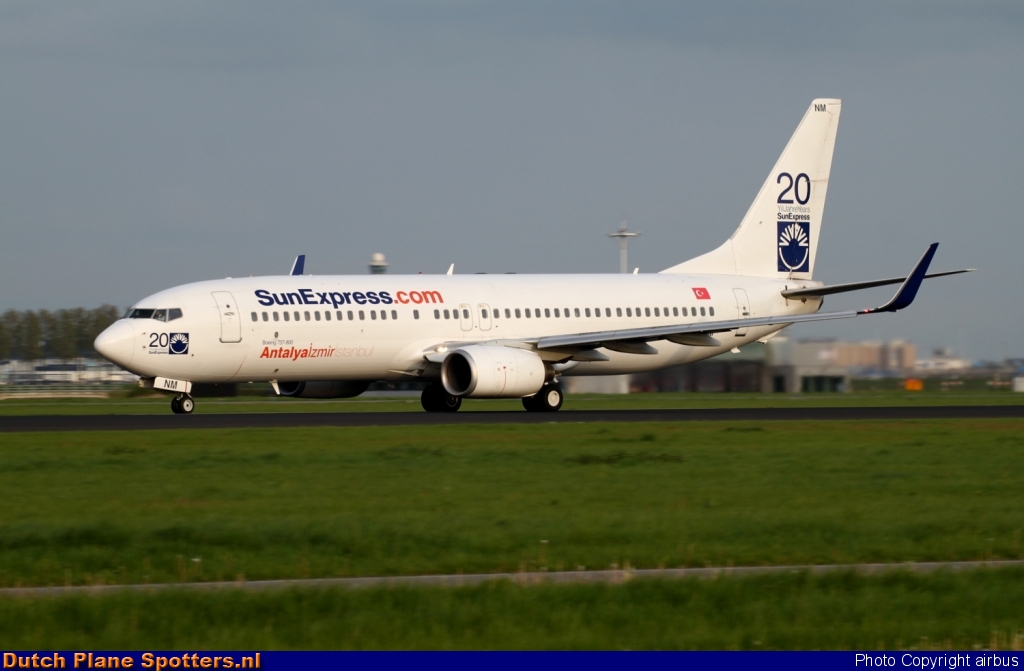 TC-SNM Boeing 737-800 SunExpress by airbus