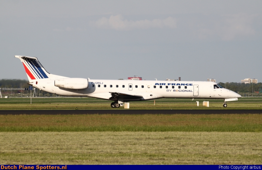 F-GRGJ Embraer 145 Air France by airbus