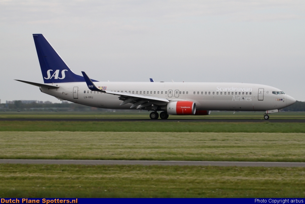 LN-RRJ Boeing 737-800 SAS Scandinavian Airlines by airbus