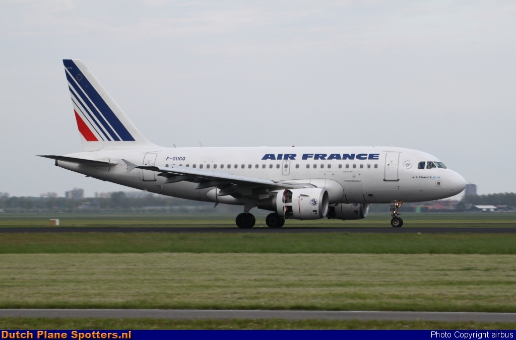 F-GUGQ Airbus A318 Air France by airbus