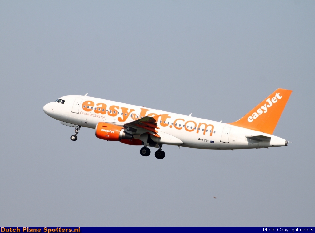 G-EZBO Airbus A319 easyJet by airbus