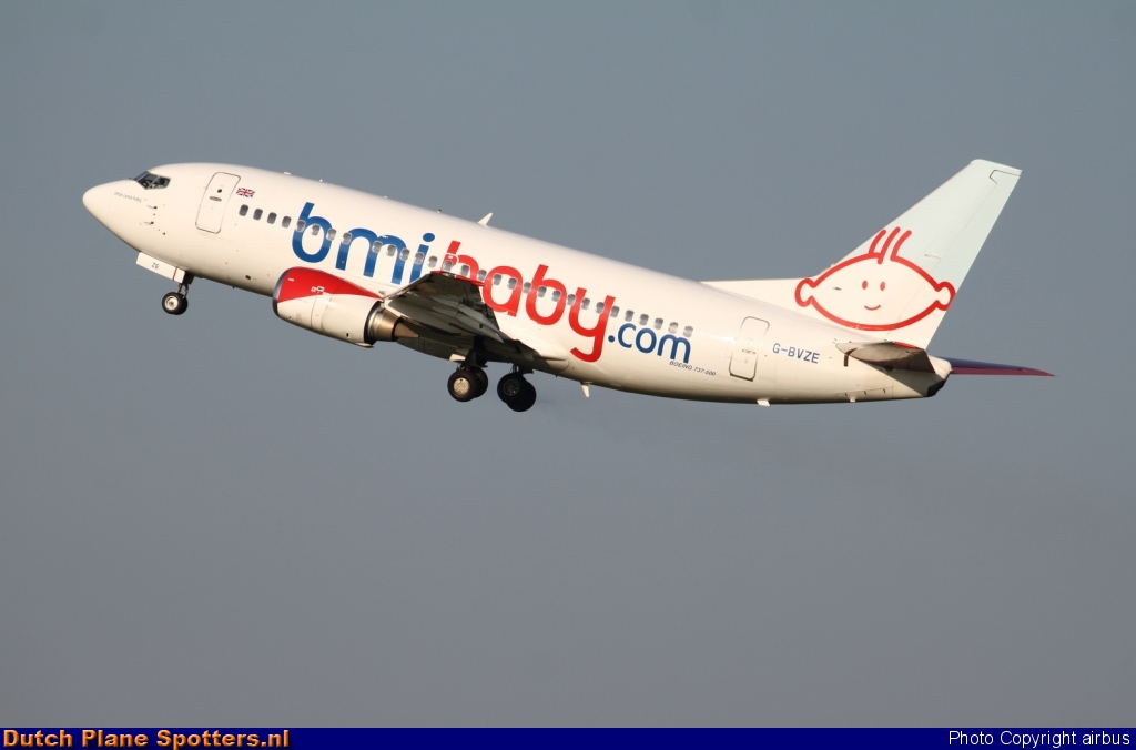 G-BVZE Boeing 737-400 BMI Baby by airbus