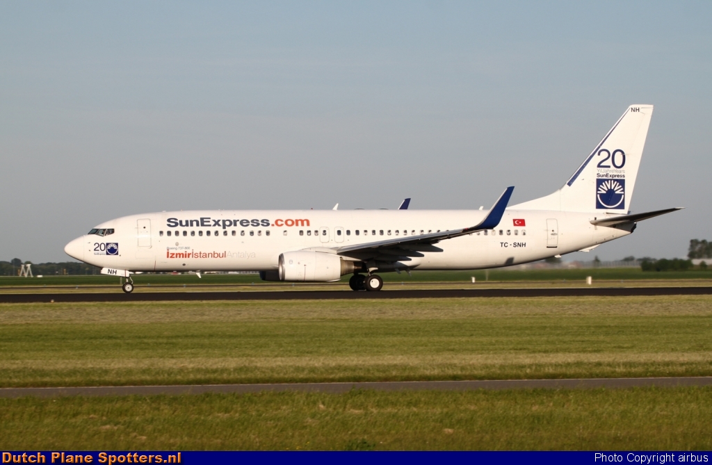 TC-SNH Boeing 737-800 SunExpress by airbus
