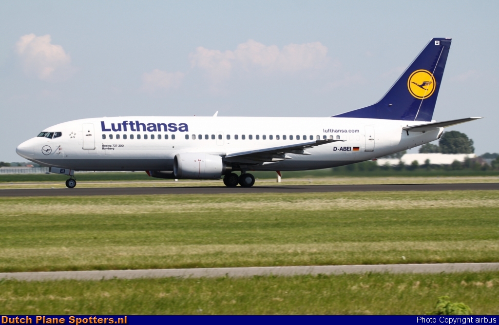 D-ABEI Boeing 737-300 Lufthansa by airbus