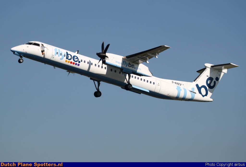 G-KKEV Bombardier Dash 8-Q400 Flybe by airbus