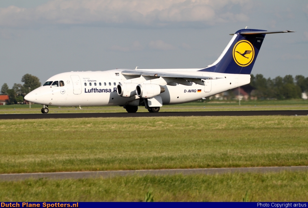 D-AVRQ BAe 146 CityLine (Lufthansa Regional) by airbus