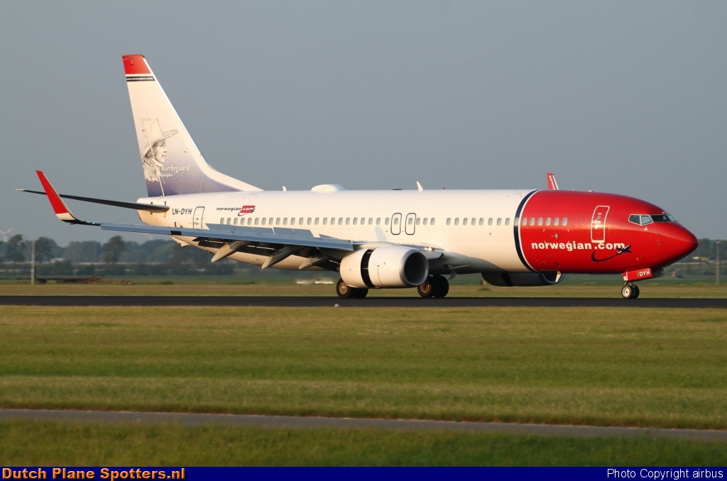 LN-DYH Boeing 737-800 Norwegian Air Shuttle by airbus