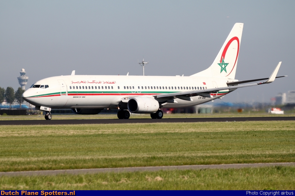 CN-RNK Boeing 737-800 Royal Air Maroc by airbus
