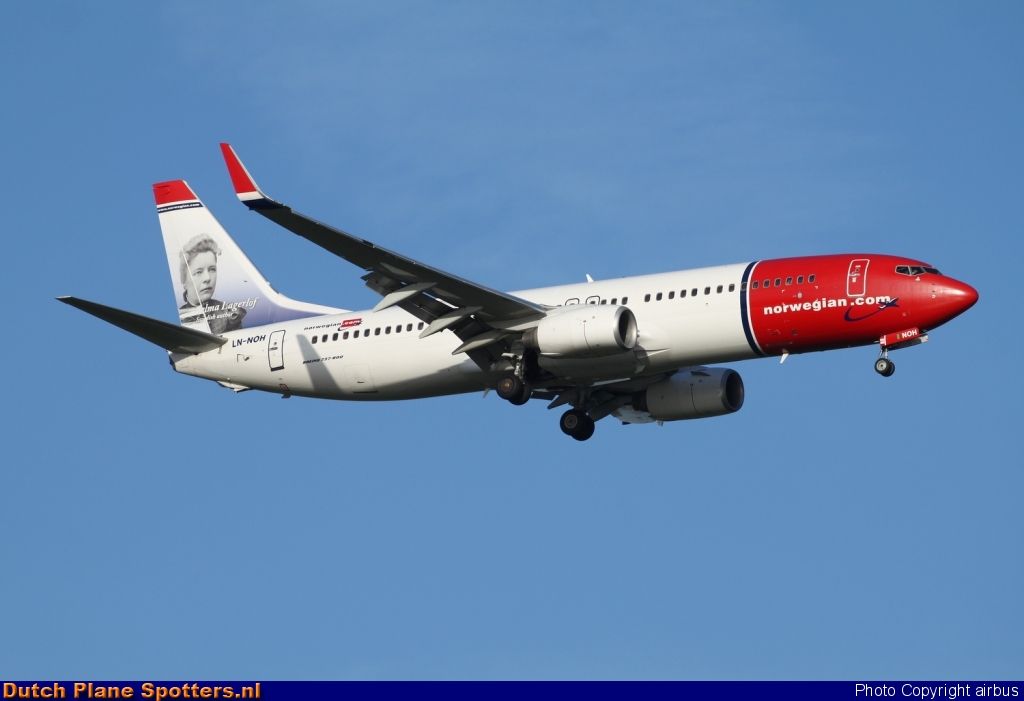 LN-NOH Boeing 737-800 Norwegian Air Shuttle by airbus