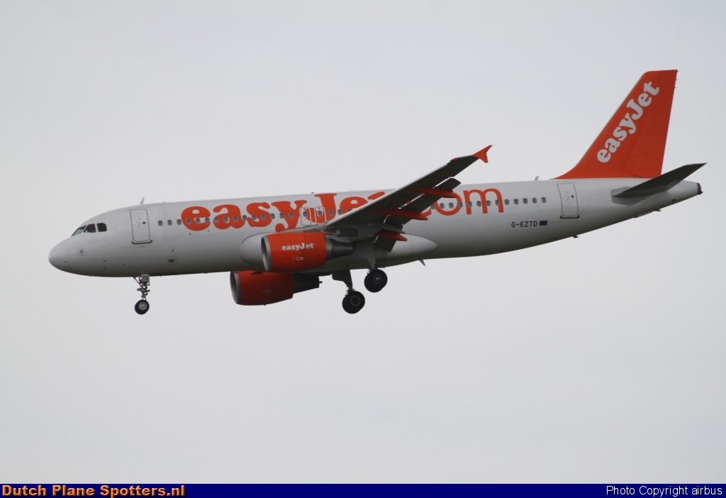 G-EZTD Airbus A320 easyJet by airbus