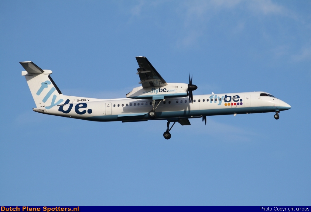 G-KKEV Bombardier Dash 8-Q400 Flybe by airbus
