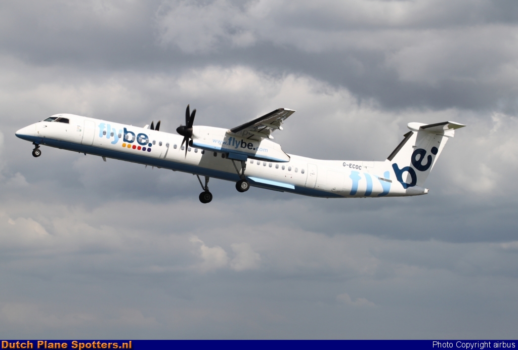 G-ECOC Bombardier Dash 8-Q400 Flybe by airbus