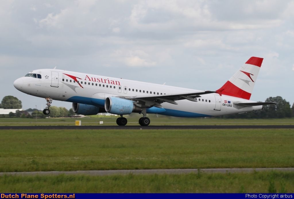 OE-LBQ Airbus A320 Austrian Airlines by airbus