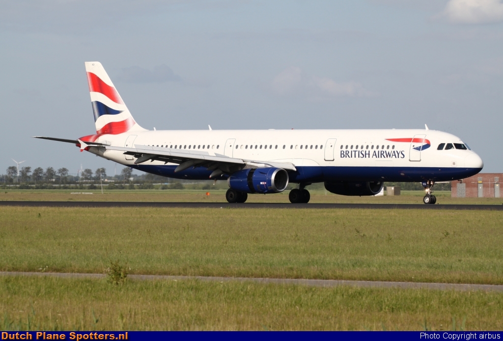 G-EUXD Airbus A321 British Airways by airbus
