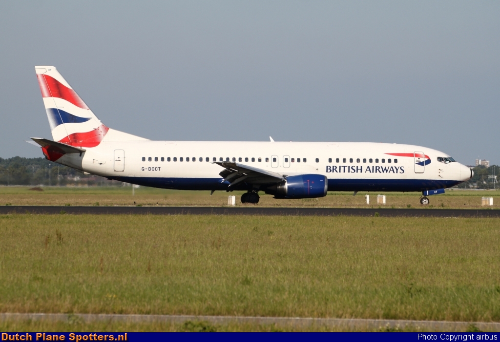 G-DOCT Boeing 737-400 British Airways by airbus
