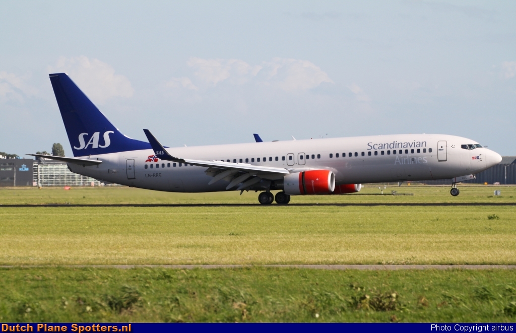 LN-RGG Boeing 737-800 SAS Scandinavian Airlines by airbus