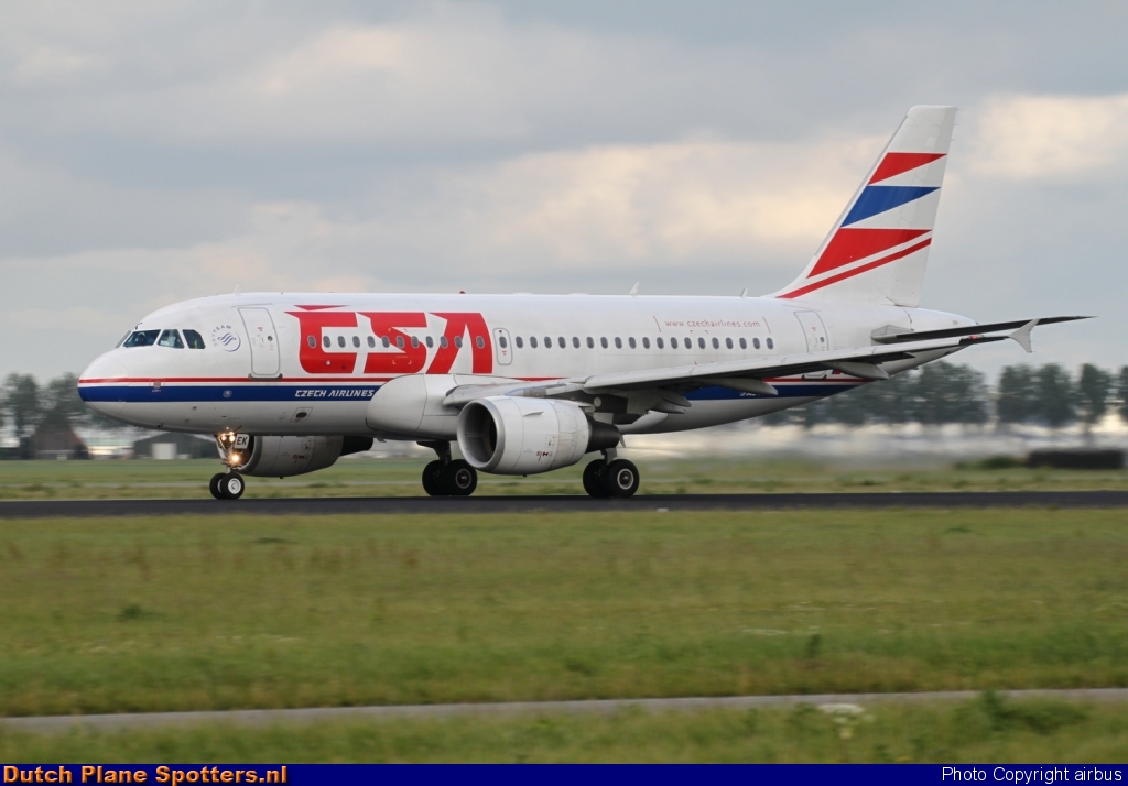 OK-MEK Airbus A319 CSA Czech Airlines by airbus