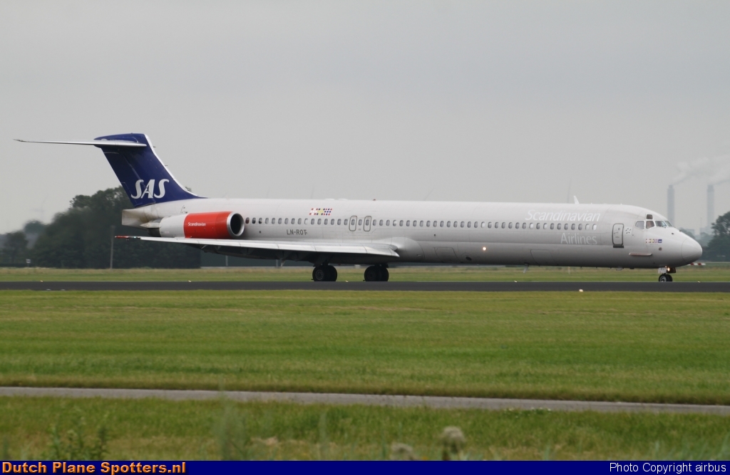 LN-ROT McDonnell Douglas MD-82 SAS Scandinavian Airlines by airbus