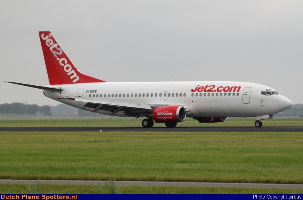 G-GDFE Boeing 737-300 Jet2 by airbus