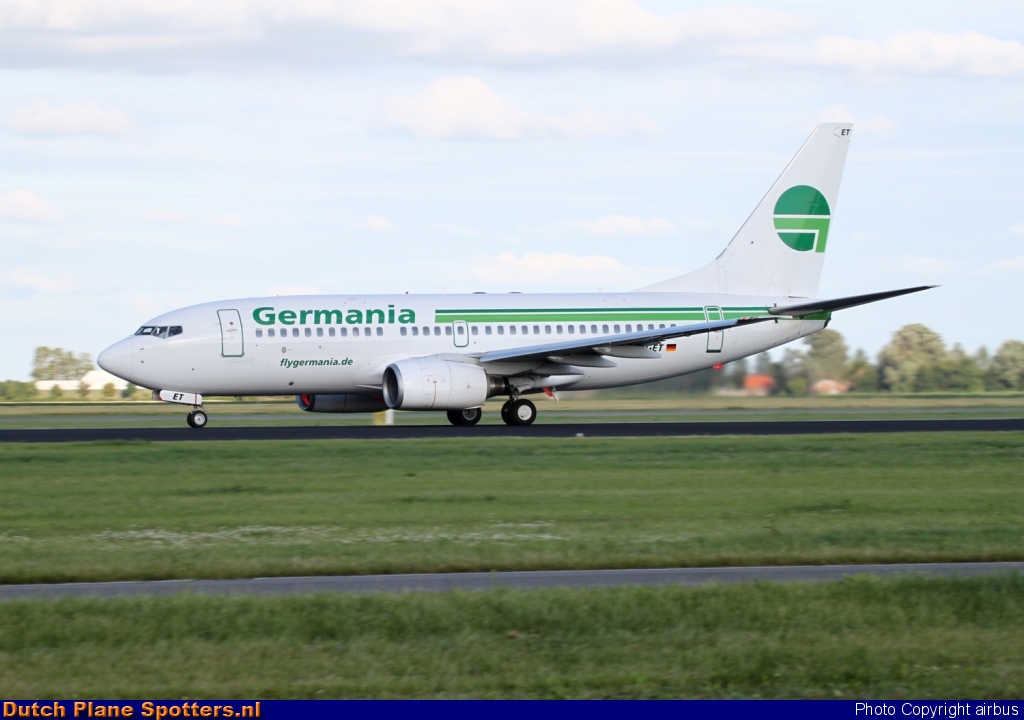 D-AGET Boeing 737-700 Germania by airbus