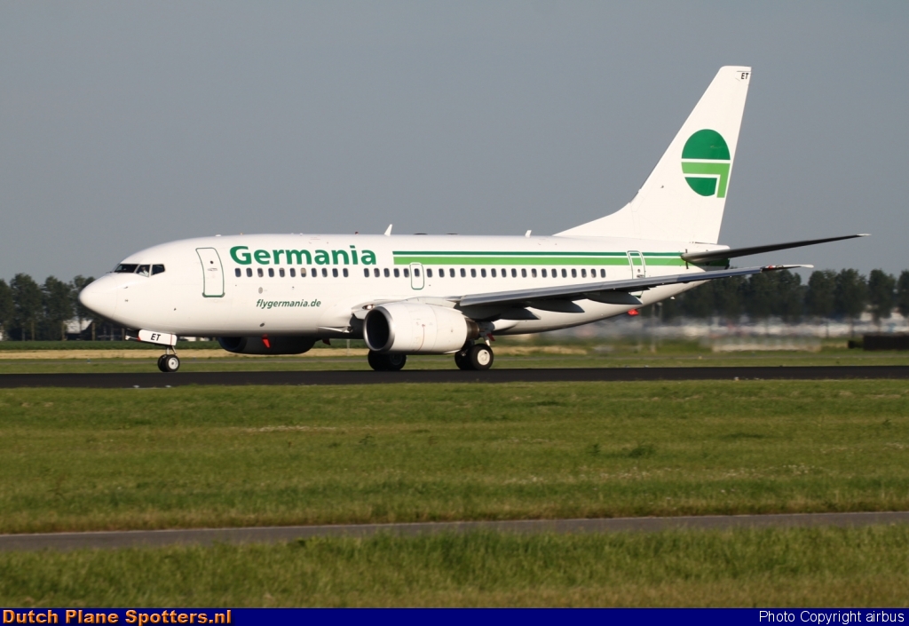 D-AGET Boeing 737-700 Germania by airbus